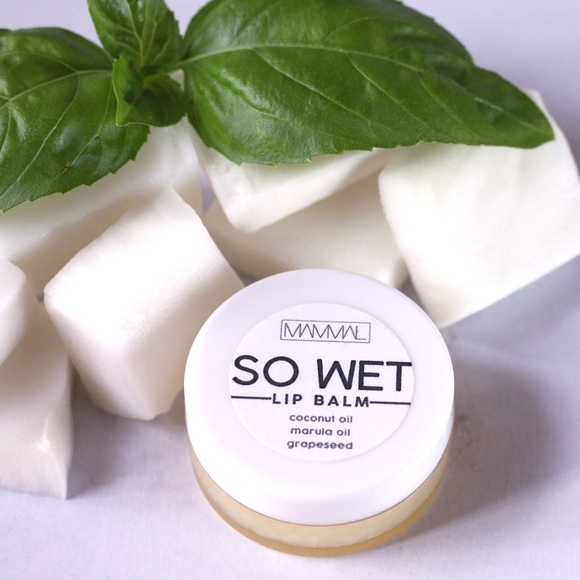 MAMMAL Makeup Natural Coconut Marula Grapeseed Oil Lip Balm Poshmark